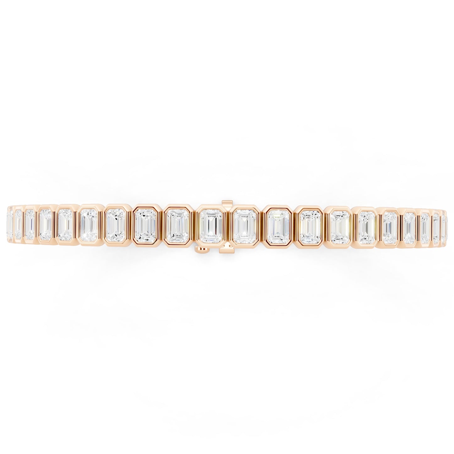 Held Emerald Cut Bangle