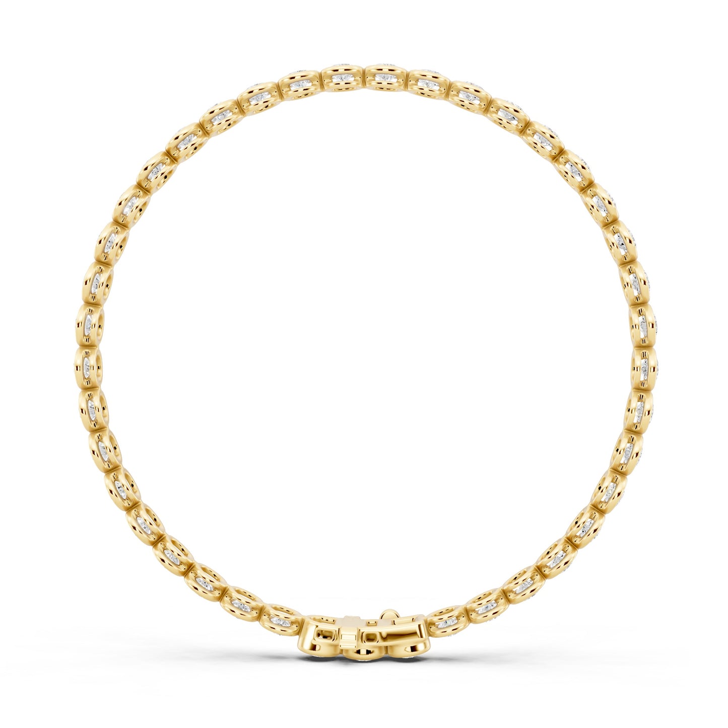 Unbroken Bezel Bangle