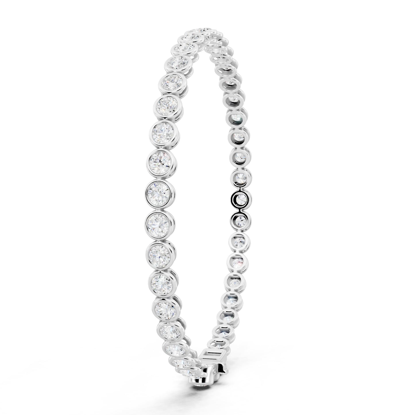 Unbroken Bezel Bangle