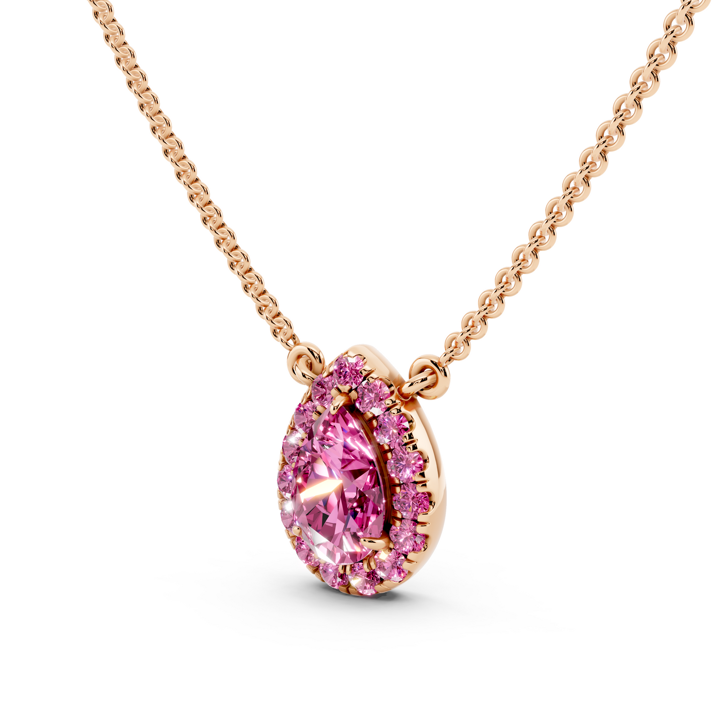 Ascent Pear Sapphire Pendant