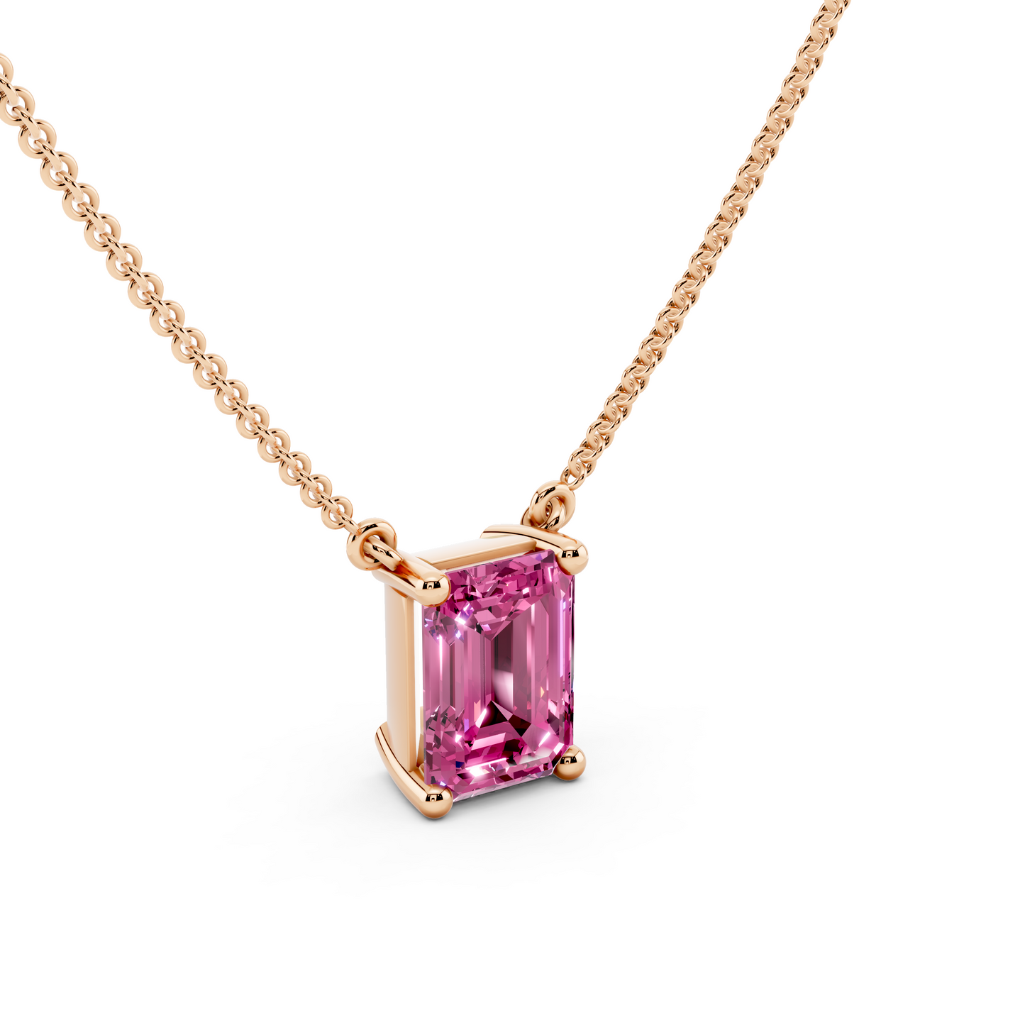 Alignment Sapphire Pendant