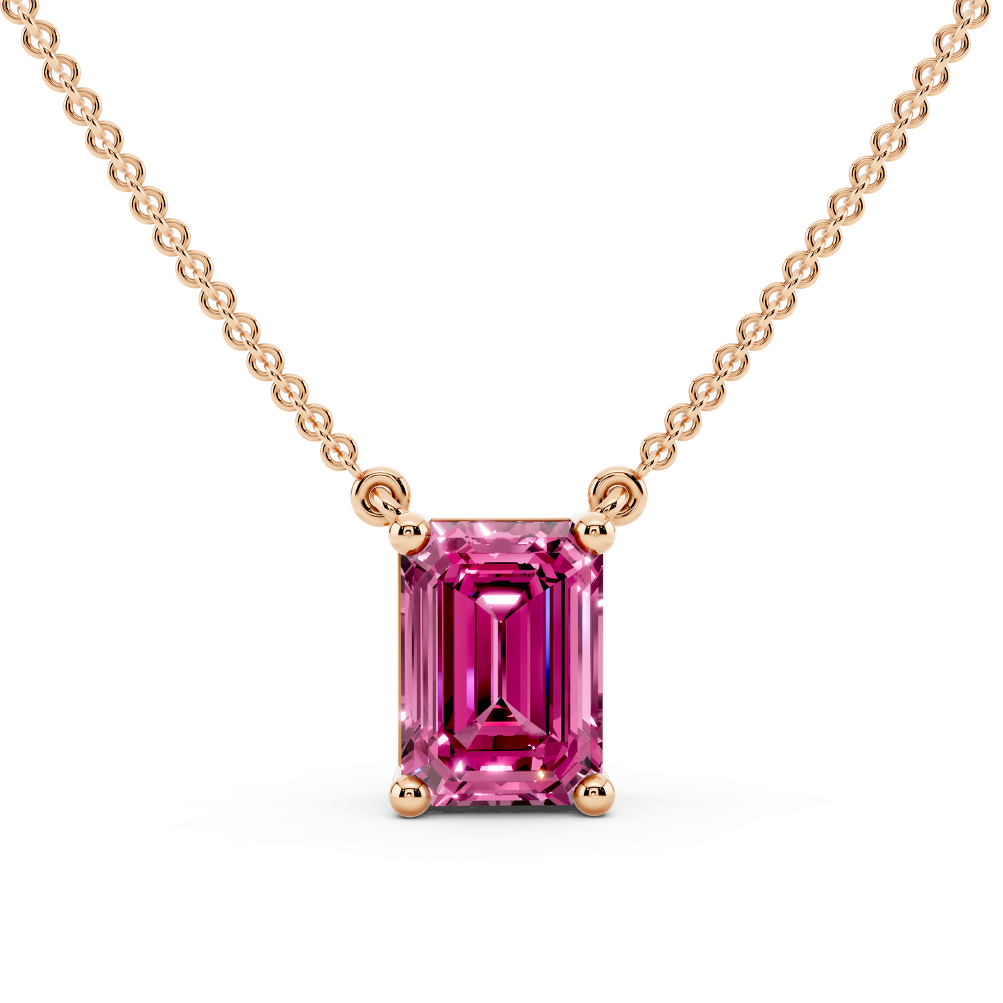 Alignment Sapphire Pendant