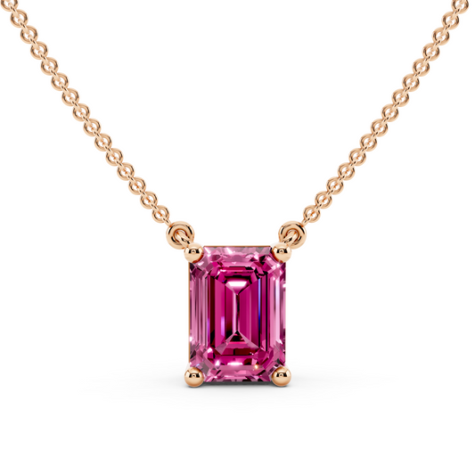 Alignment Sapphire Pendant