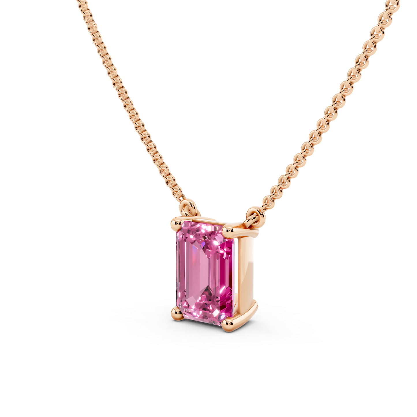 Alignment Sapphire Pendant